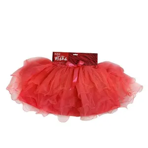 Adult Deluxe Tutu with Soft Tulle - Red