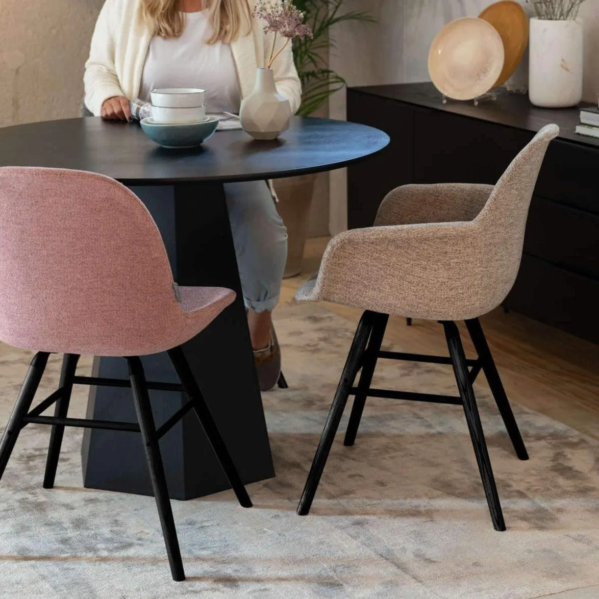 ALBERT KUIP SOFT chair pink