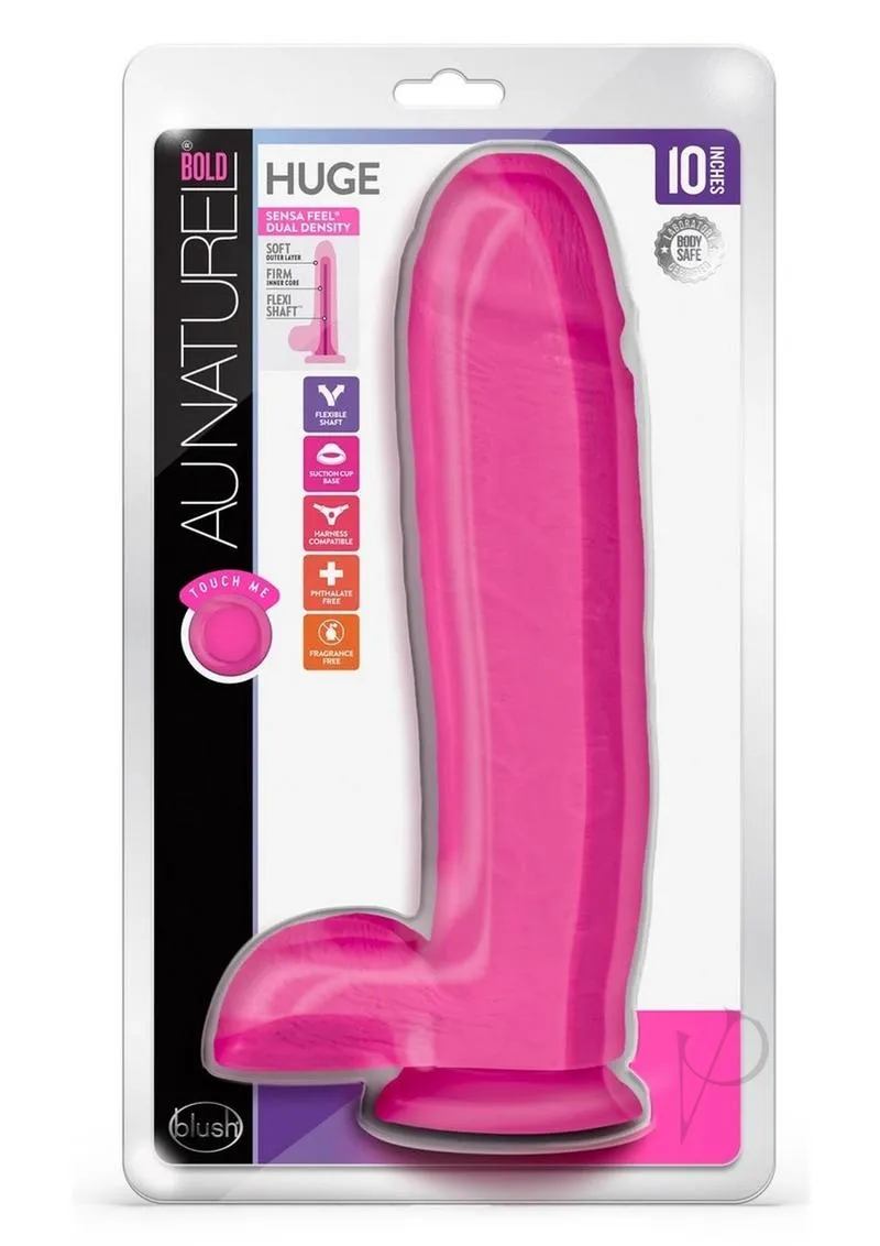 Au Naturel Bold Huge 10 Dildo Pink