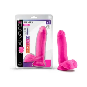 Au Naturel Bold Pleaser Dildo 7 Pink