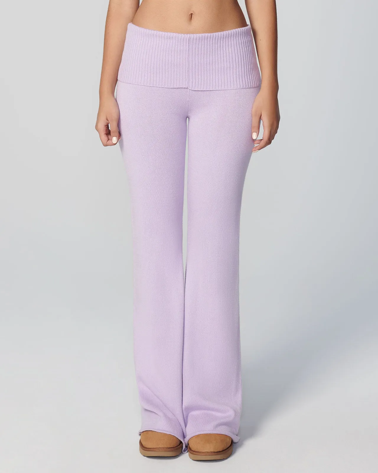 Barre Foldover Wide Leg Pant