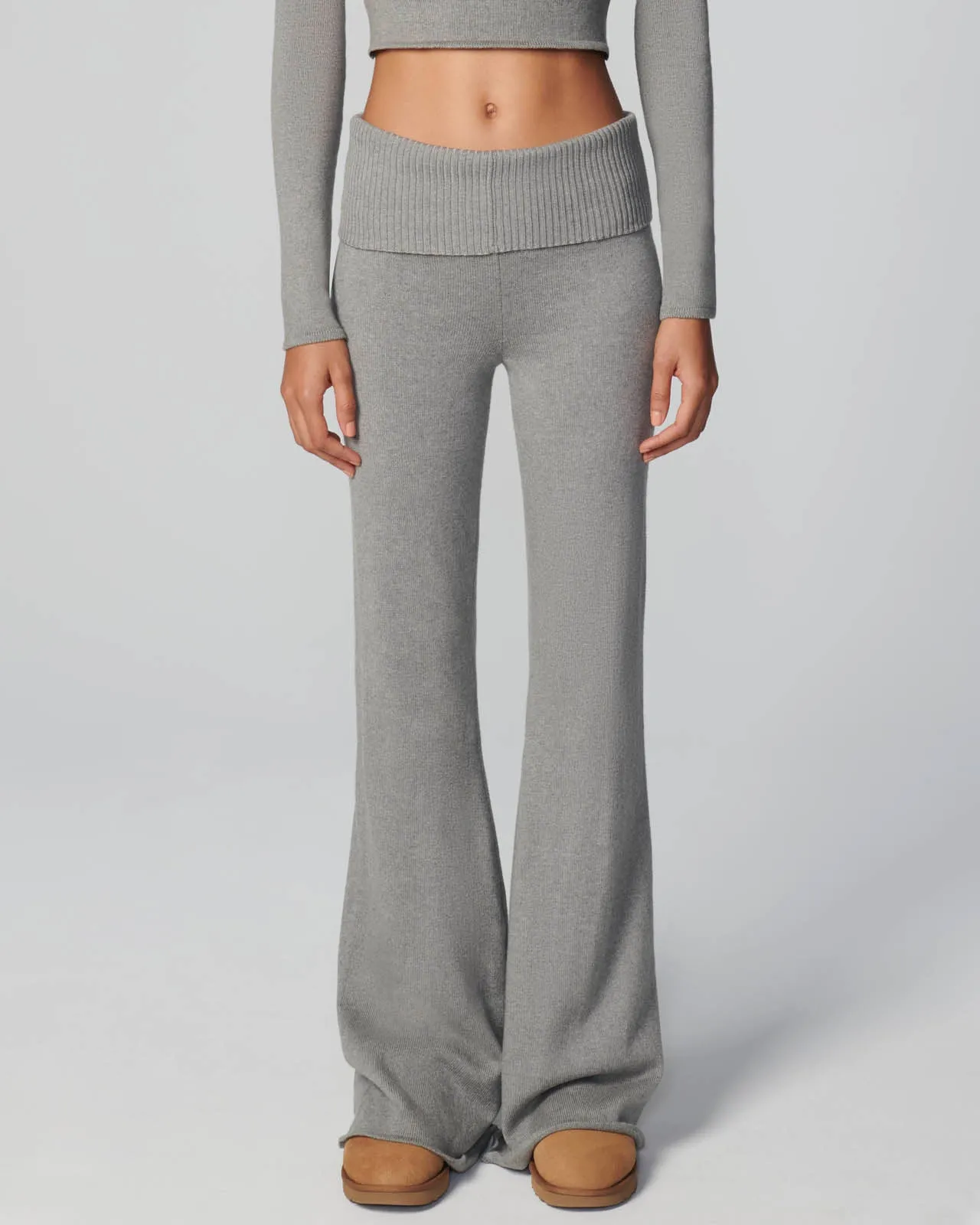 Barre Foldover Wide Leg Pant