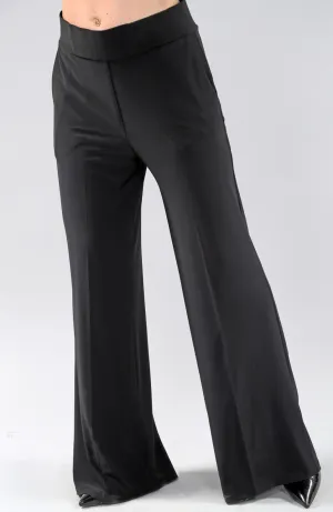 Black ITY Wide Leg Pant with 30" Inseam