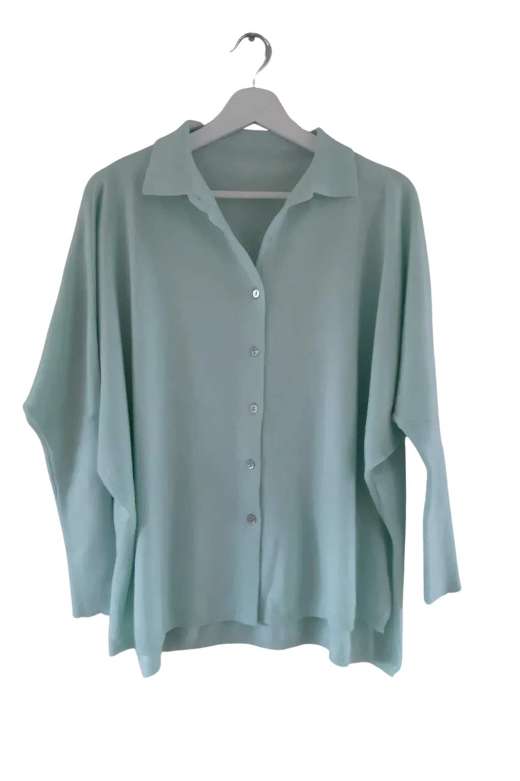 Cashmere Collared Shirt