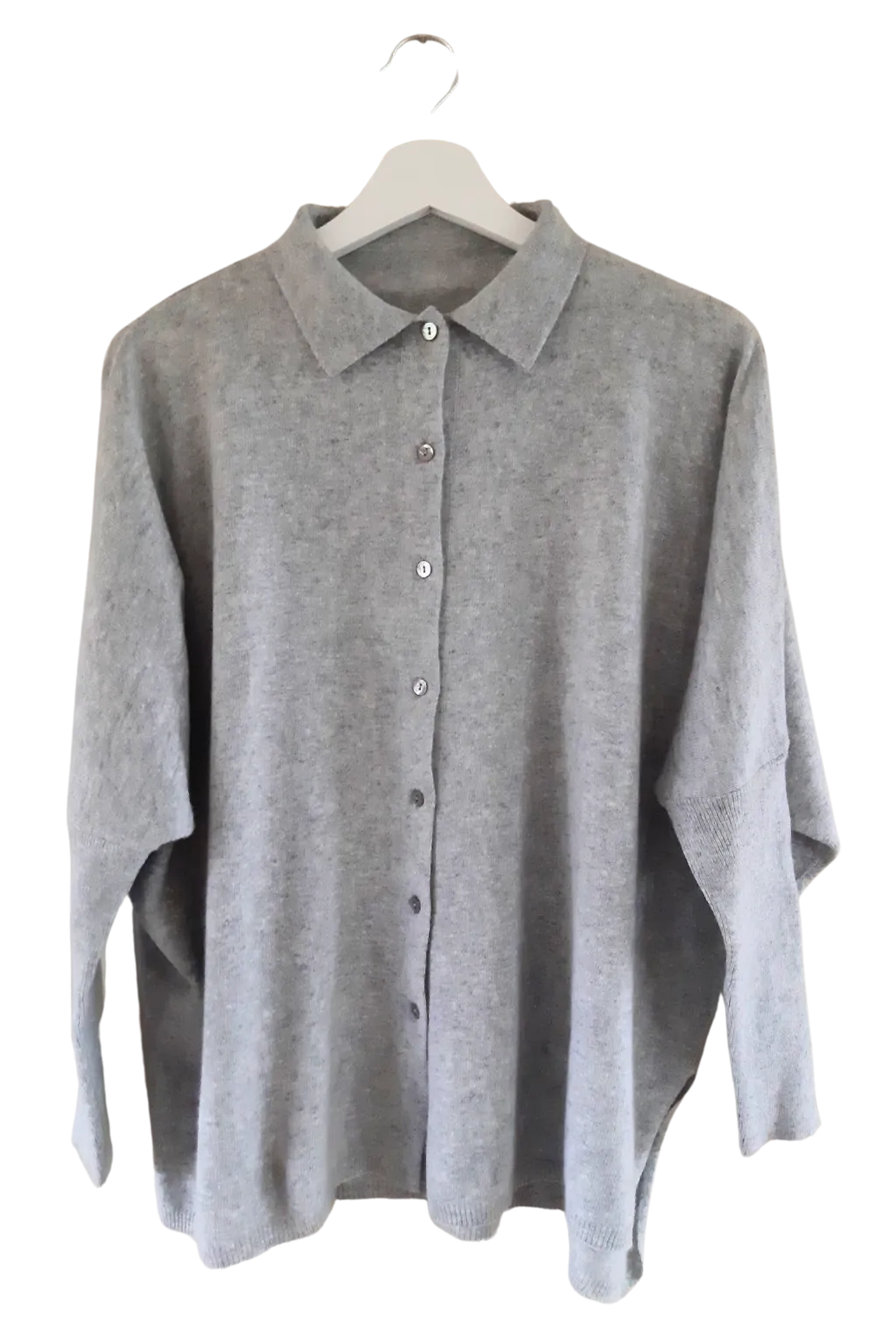 Cashmere Collared Shirt