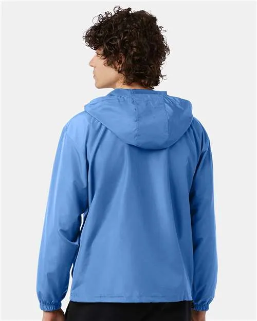 Champion Hooded Packable Quarter-Zip Jacket CO200