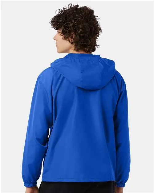 Champion Hooded Packable Quarter-Zip Jacket CO200