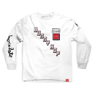 Chocolate Bunny Hop L/S Tee - White