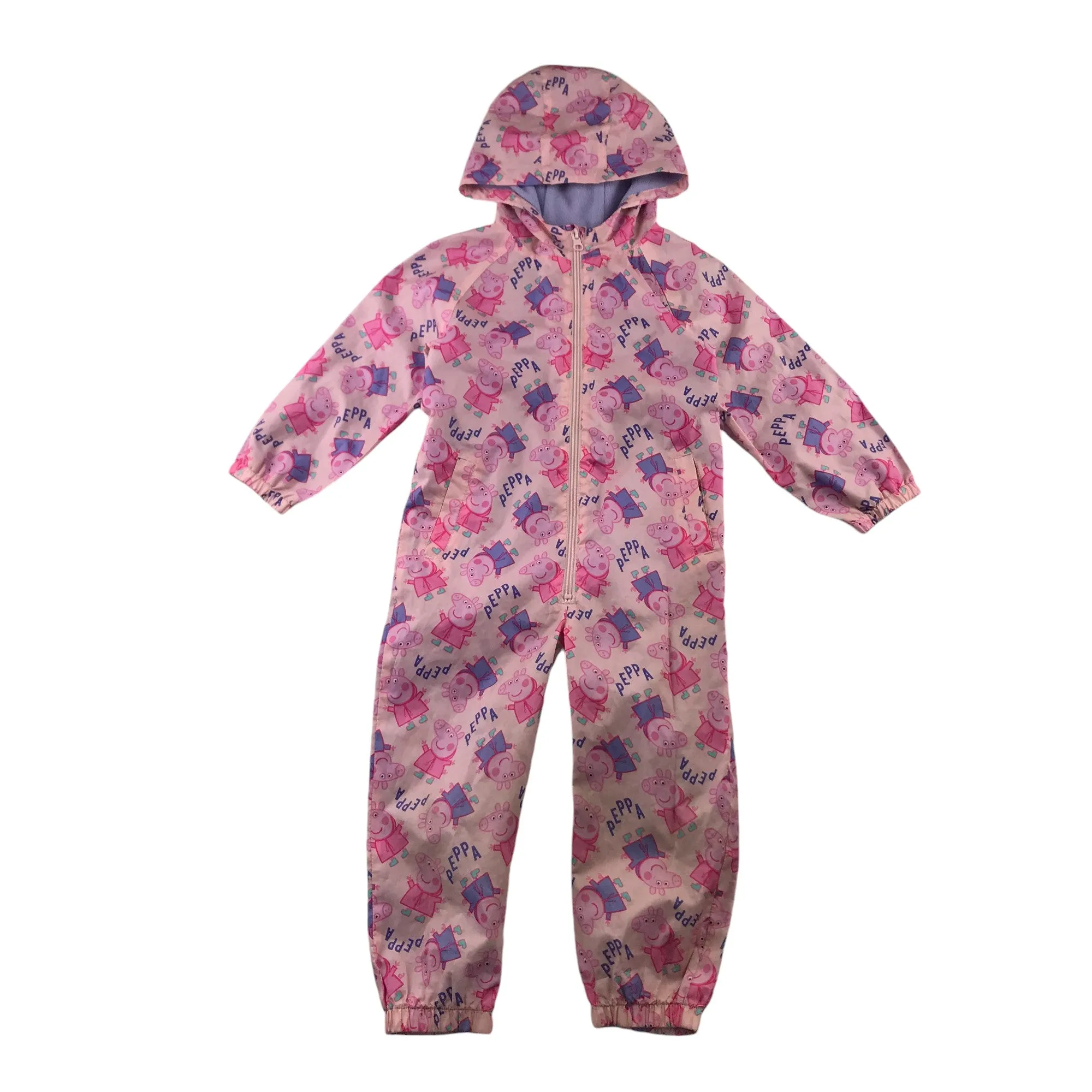 F&F overalls 4-5 years pink Peppa Pig light windbreakers