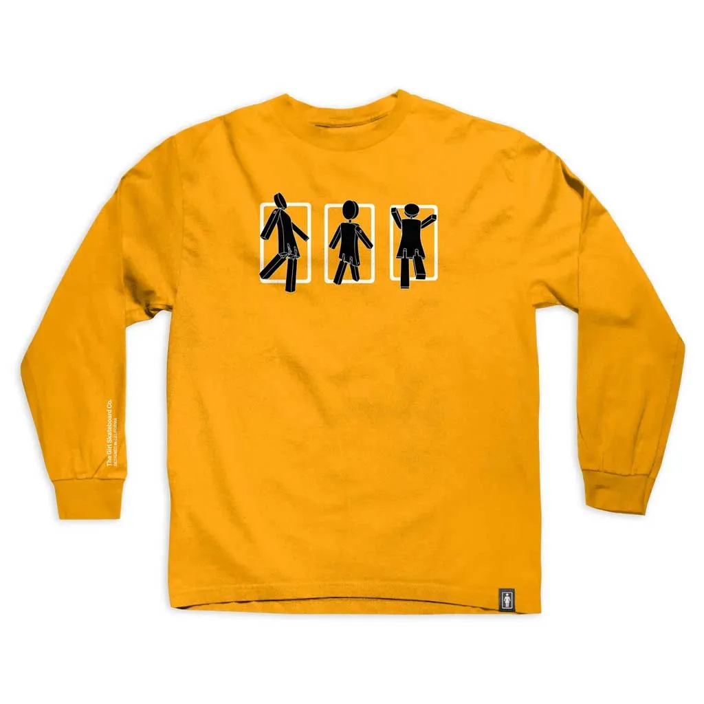 Girl Marionette Triple OG L/S T-shirt - Gold