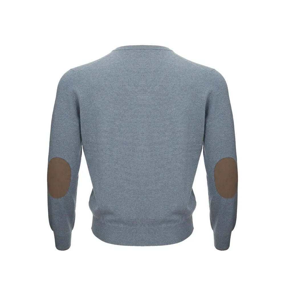 Gran Sasso Elegant Cashmere Sweater in Chic Gray