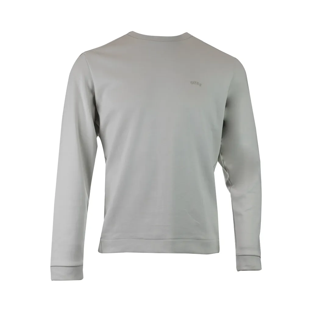 Hugo Boss Elegant Beige Cotton Sweatshirt