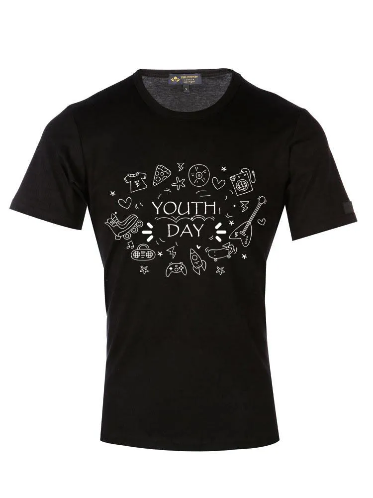 International Youth Day Black T-Shirt