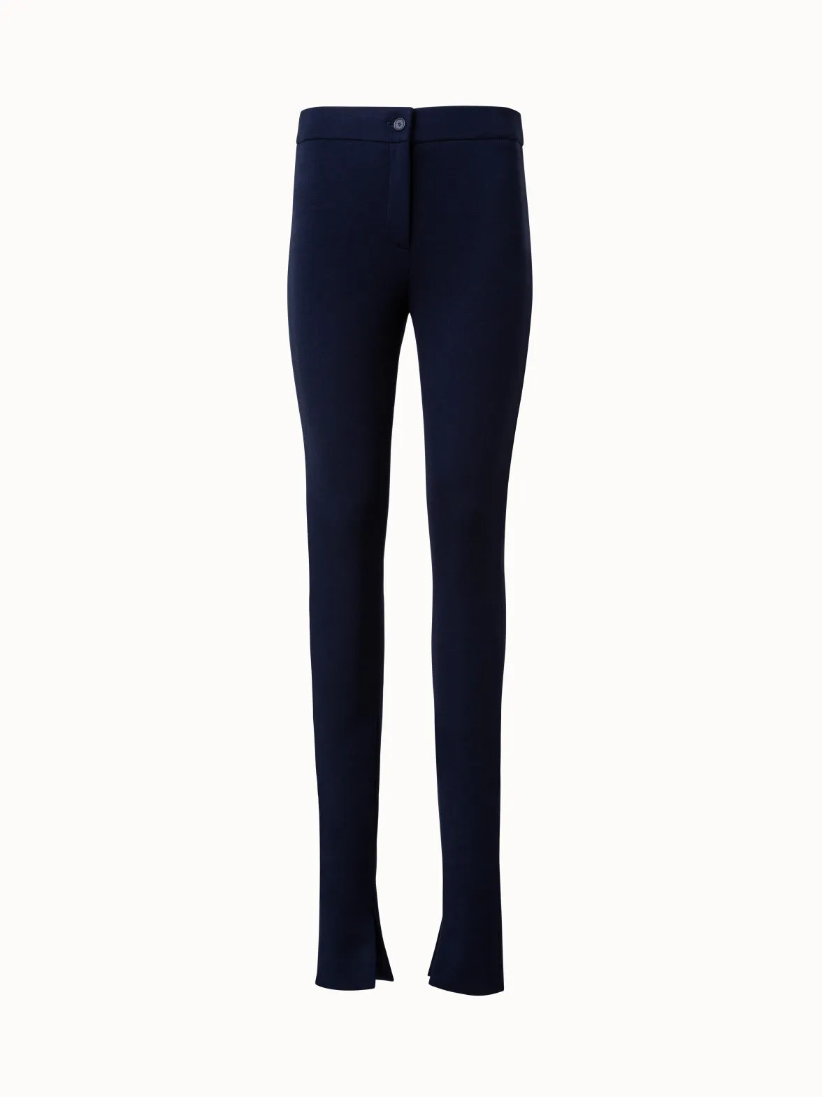 Jersey Stretch Leggings with Slit