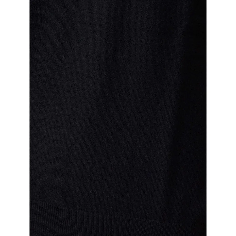 KANGRA Elegant Black Wool Sweater for Men