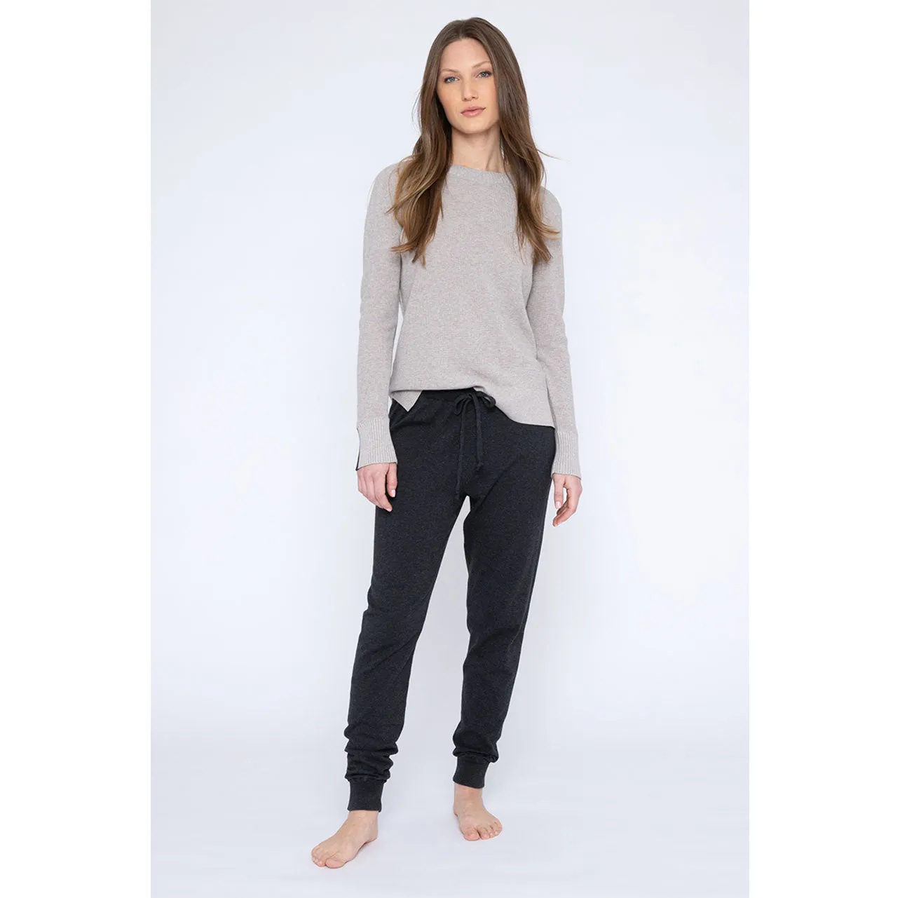 Kinross Cashmere Jogger - Doe