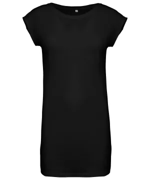 Ladies long T-shirt | Black