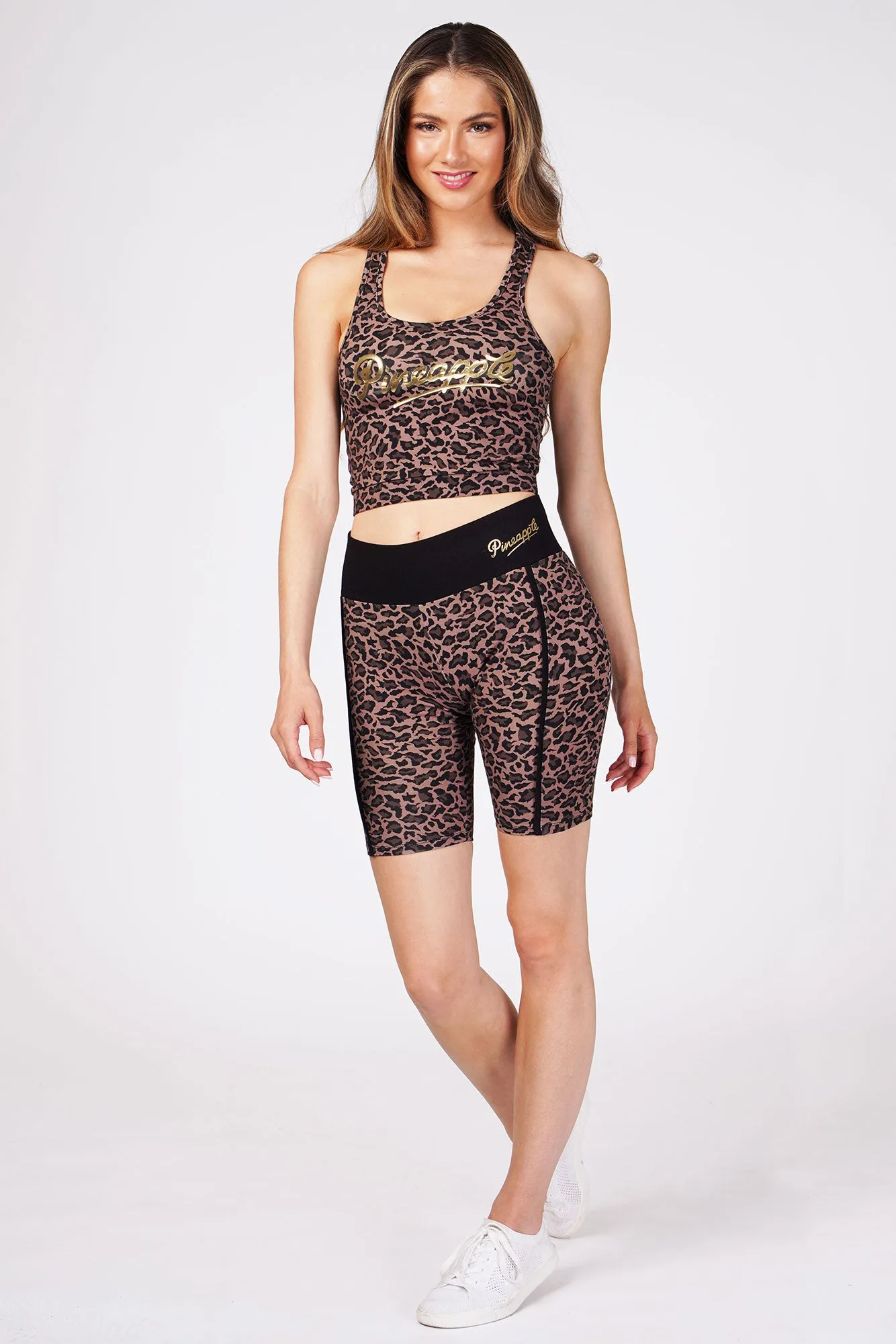 Leopard Midi Crop Top