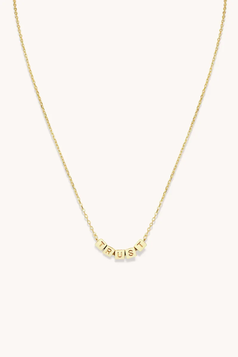 Little Layers 14k Trust Necklace