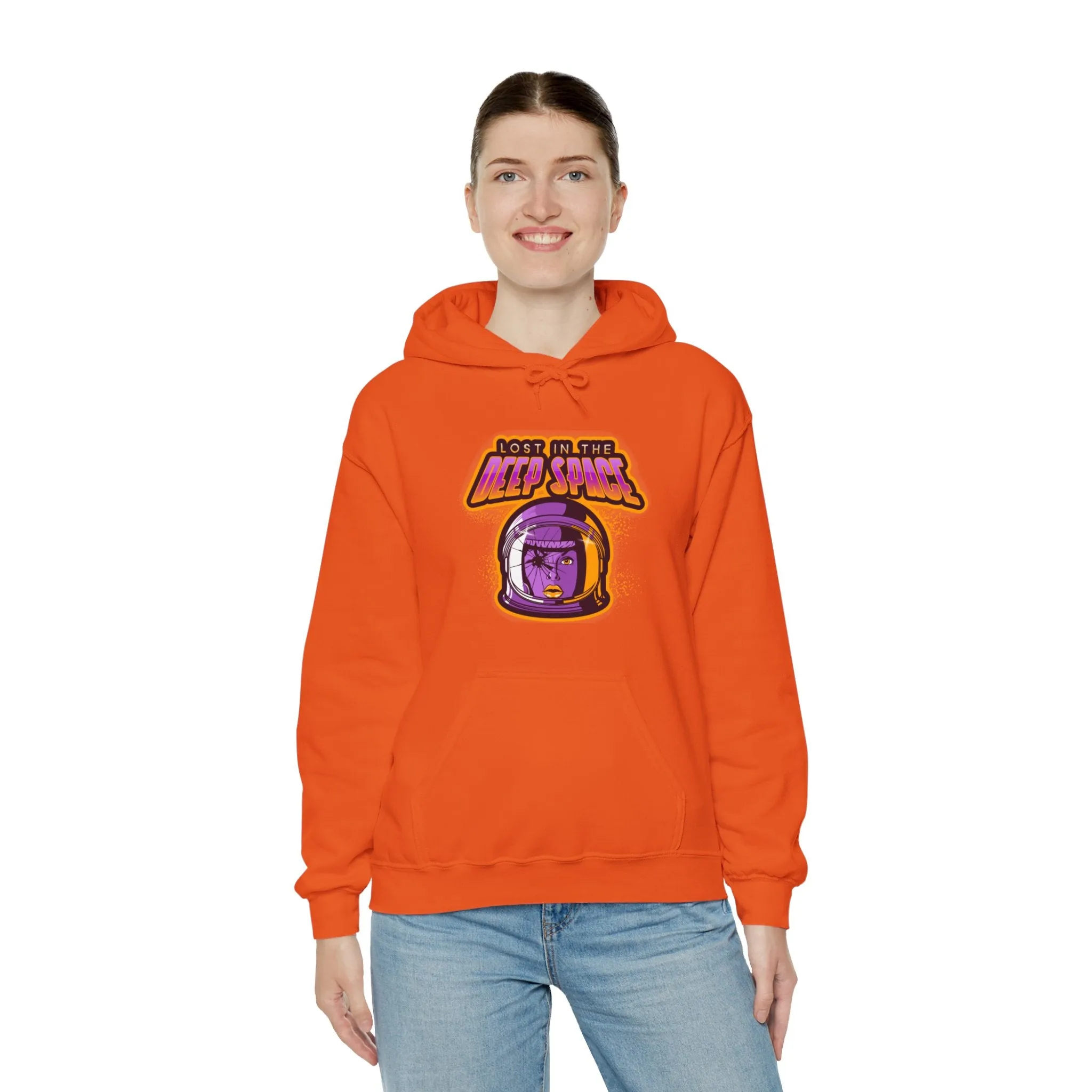 Lost In The Deep Space Astronaut Sci-Fi Hoodie