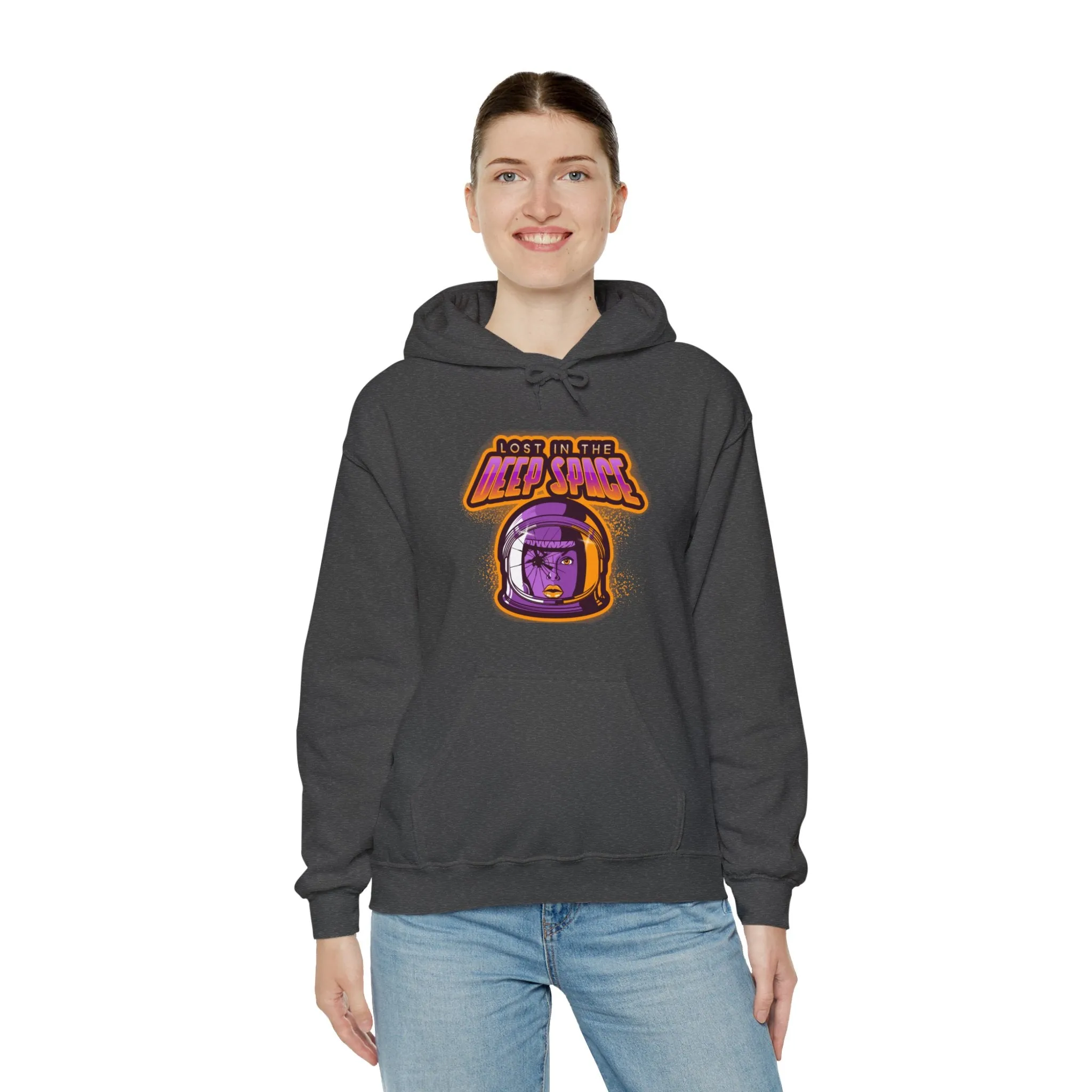 Lost In The Deep Space Astronaut Sci-Fi Hoodie