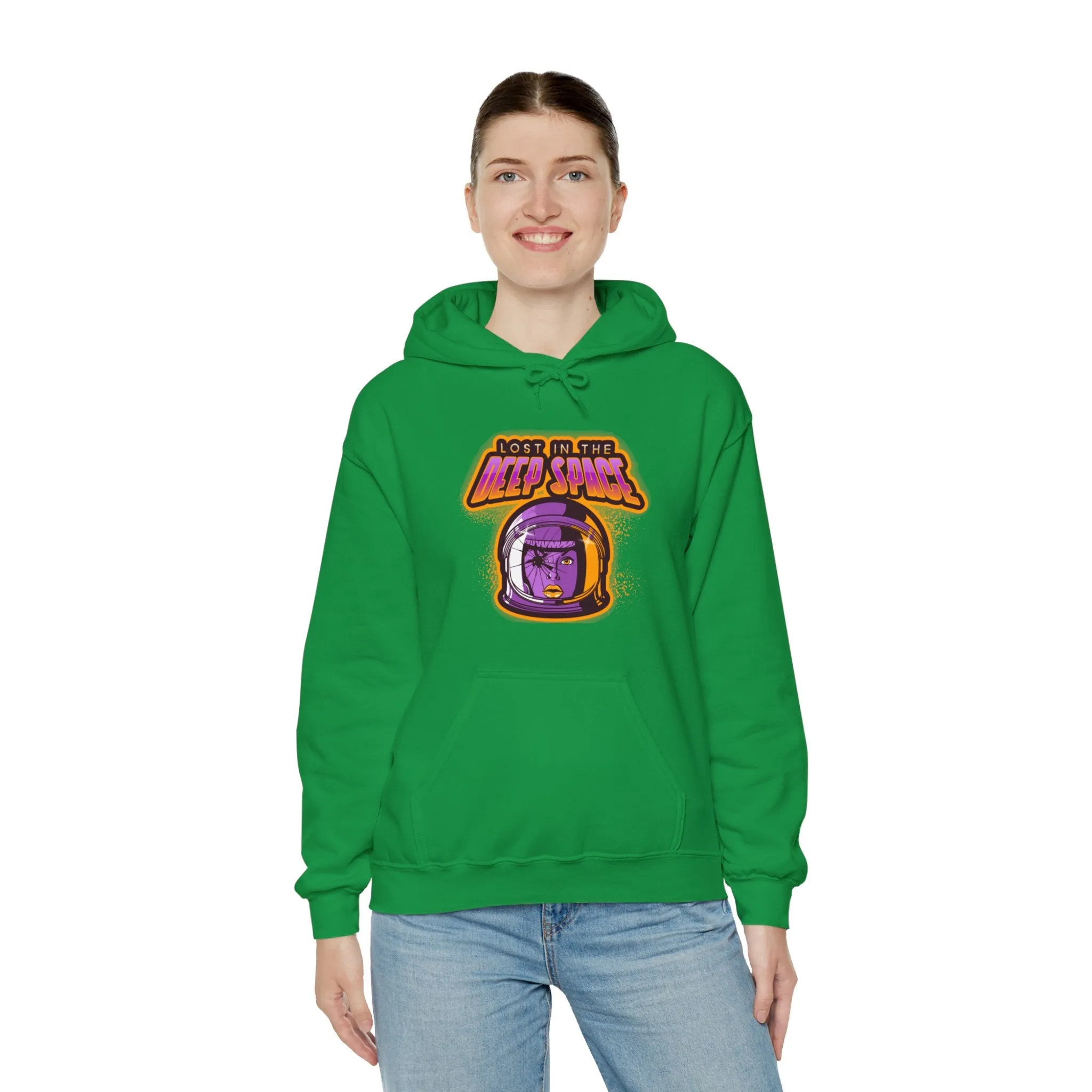 Lost In The Deep Space Astronaut Sci-Fi Hoodie