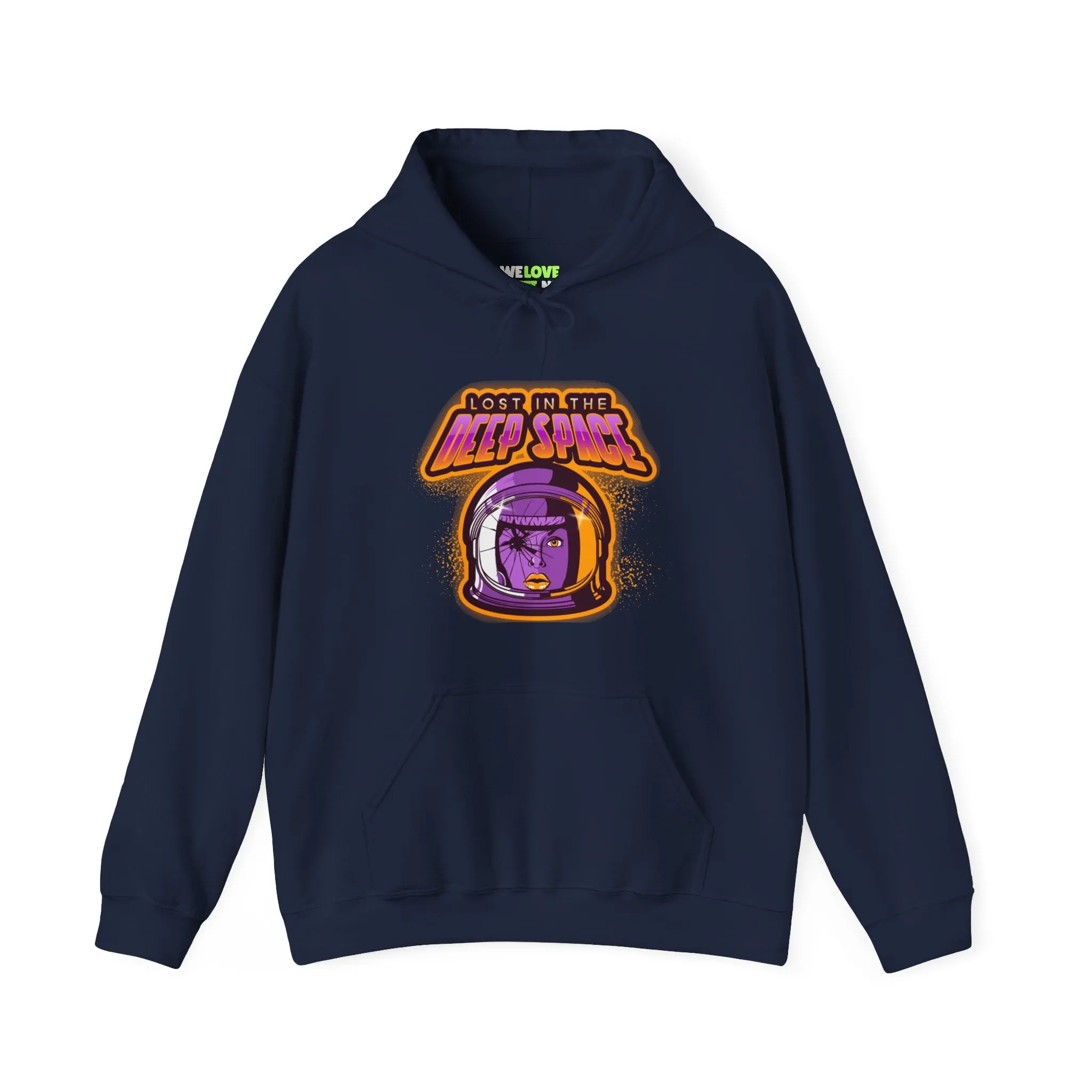 Lost In The Deep Space Astronaut Sci-Fi Hoodie