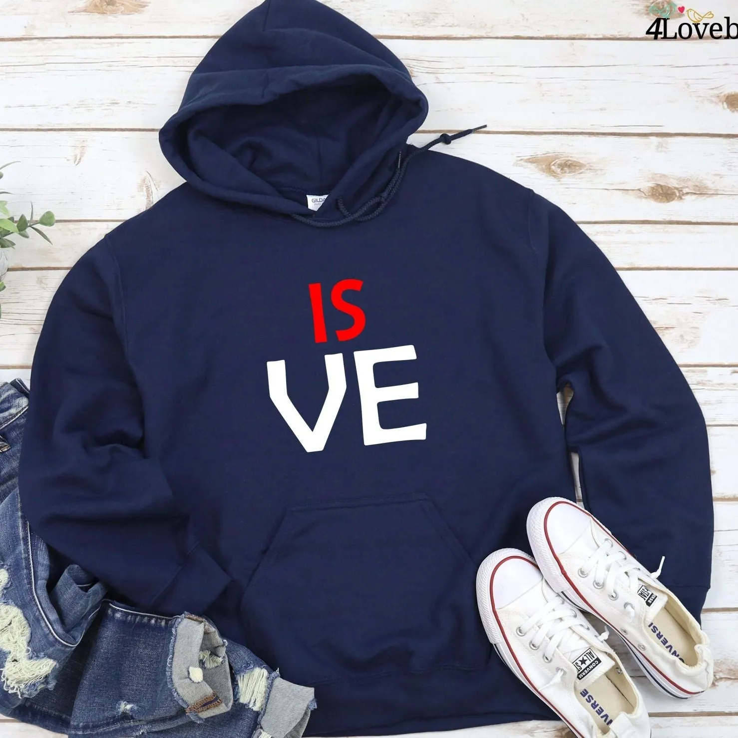 Loving Couples Matching Set - Valentine's Gift - Adorable This is Love Themed Outfits