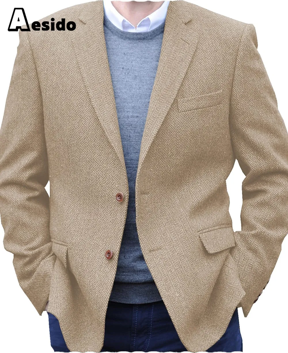 Men's Notch Lapel Blazer