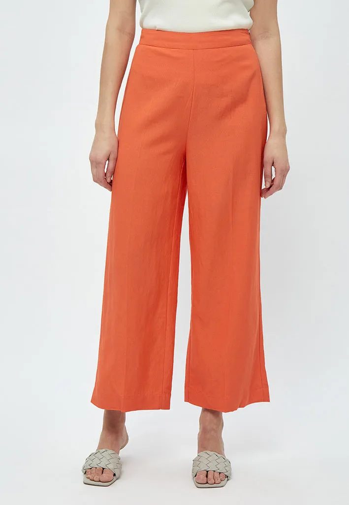 Nadianna Cropped Pants - Dusty Orange