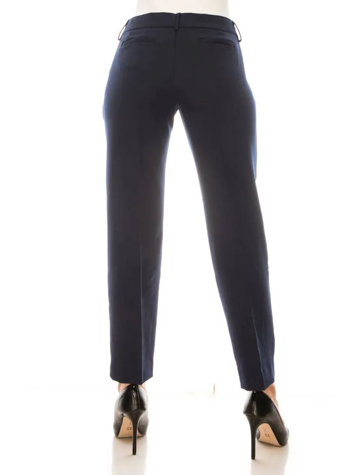 New Yorker's Apparel Twill Slim Fit Ankle Length Pants