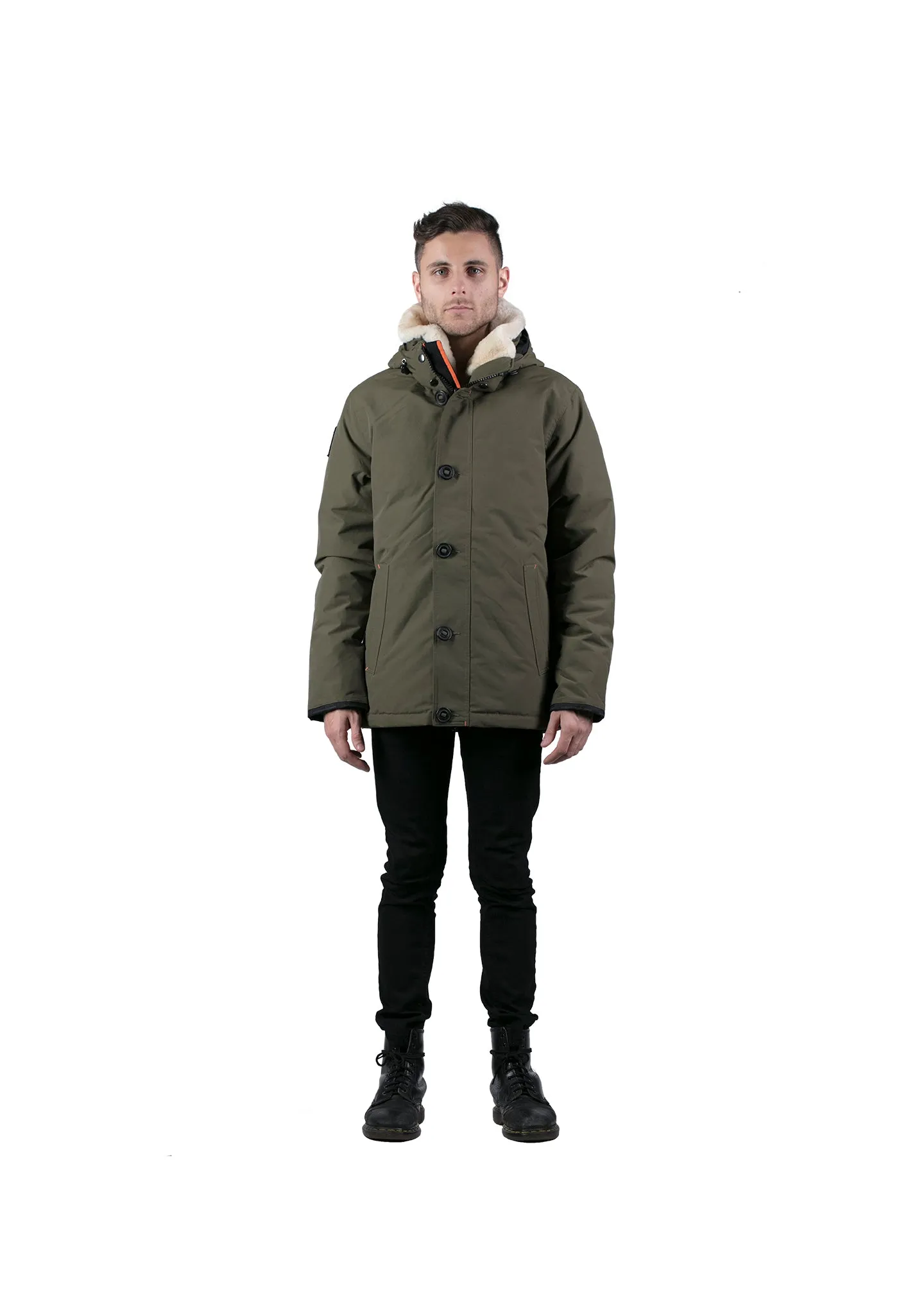 Outdoor Survival Canada OSC Men's Nyik -20C Urban Shearling Jacket