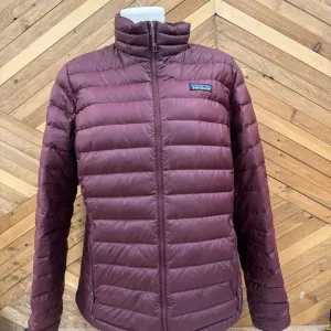 Patagonia - Women's Down Sweater Jacket - MSRP $349: Bugundy-women-XL