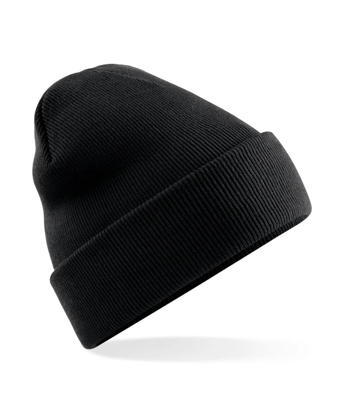 Polylana® original cuffed beanie | Black