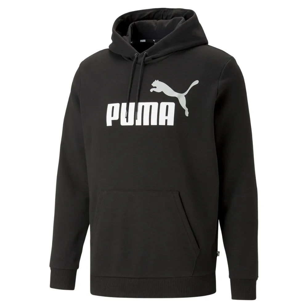 Puma Men's Essentials  2 Tone Big Logo Hoodie