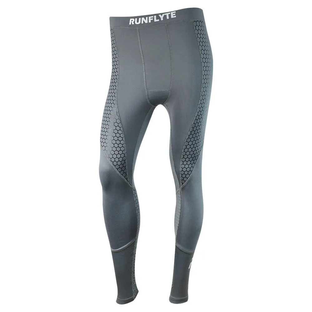 RunFlyte Men's Hex Compress Training Tights Running Pants