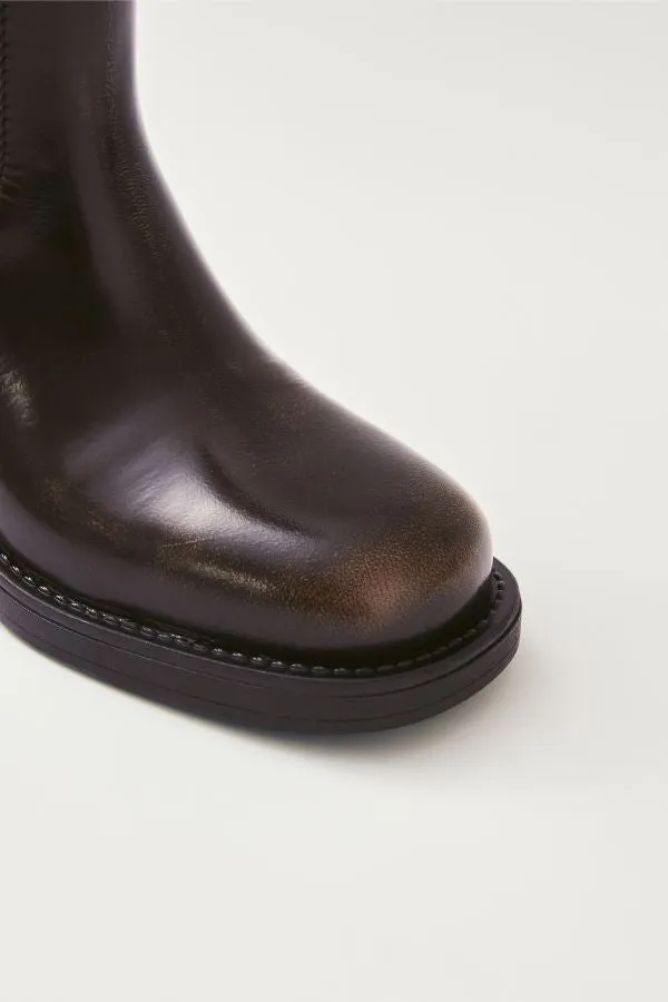 Sajan Leather Boots | Brown