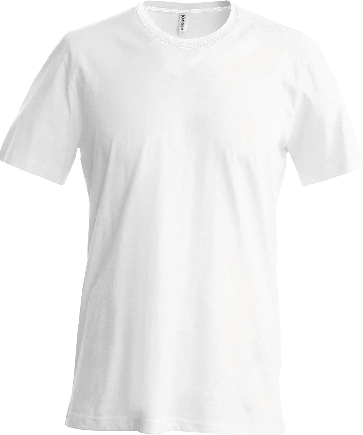 Short-sleeved crew neck T-shirt | White