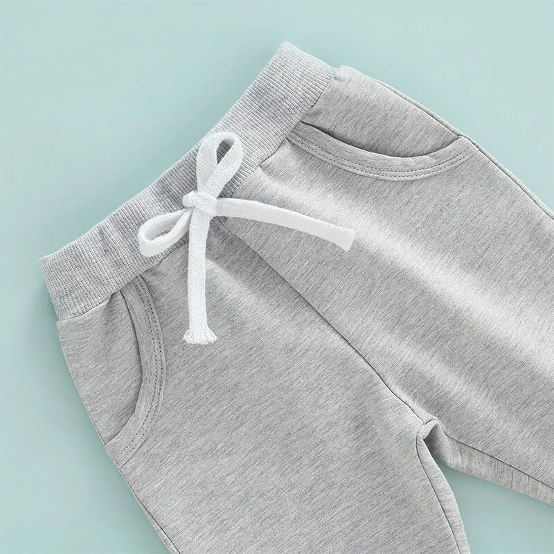 Solid Hooded Baby Set