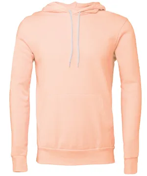 Unisex polycotton fleece pullover hoodie | Peach