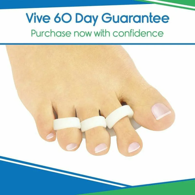 Vive Health Sole 3-Loop Hammer Toe Splint - White