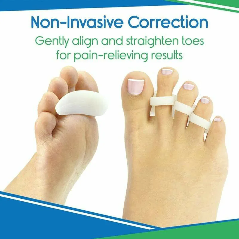 Vive Health Sole 3-Loop Hammer Toe Splint - White