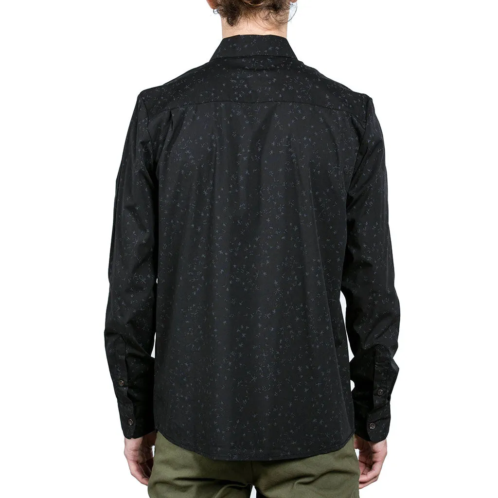 Volcom Smashed Star L/S Tee - Black