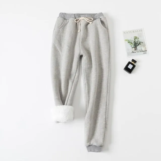 Warm Fleece Oversize Joggers