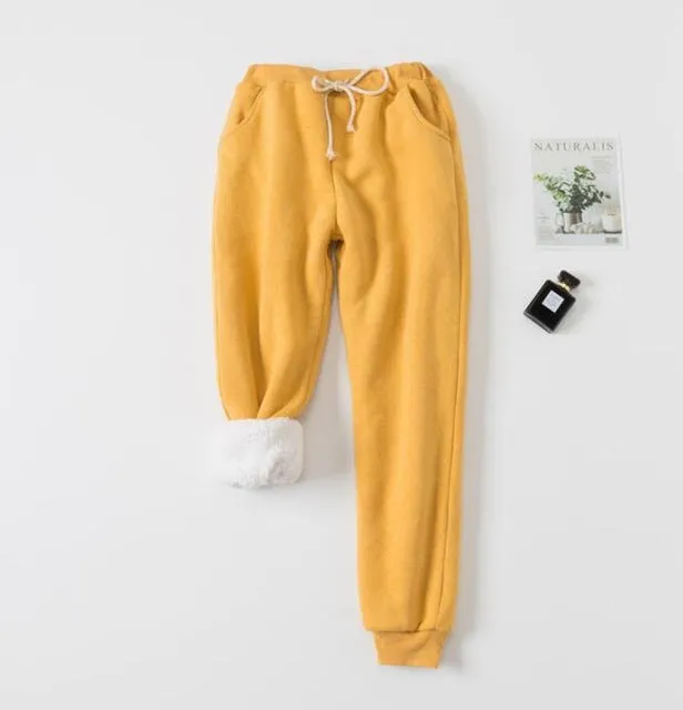 Warm Fleece Oversize Joggers