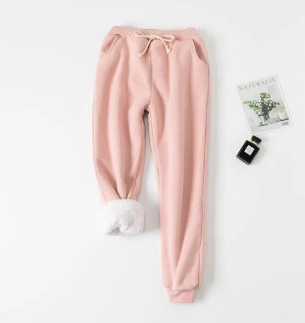 Warm Fleece Oversize Joggers