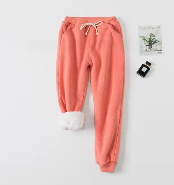 Warm Fleece Oversize Joggers