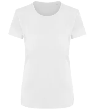 Womens Ambaro recycled sports tee | Arctic White